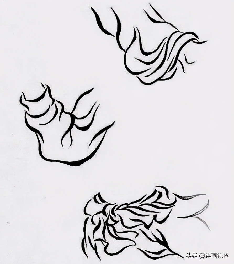 白描的基本技法步骤,中国白描技法基础入门