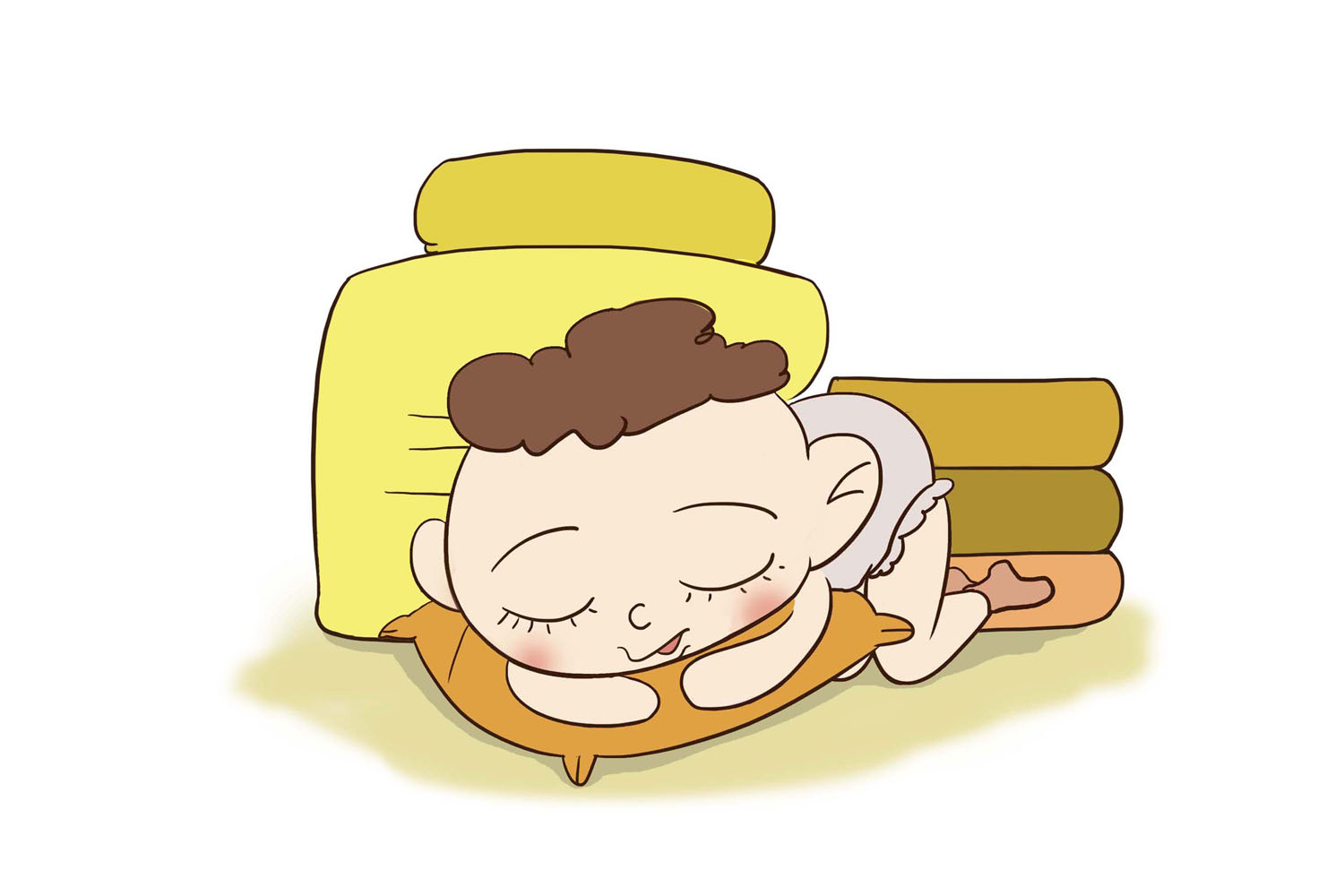 孩子总是趴着跪着睡觉怎么改变,小孩为什么总爱跪着睡