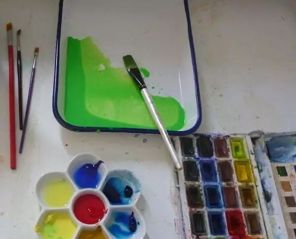 古风背景绘画水彩简单,绘画水彩风景简单