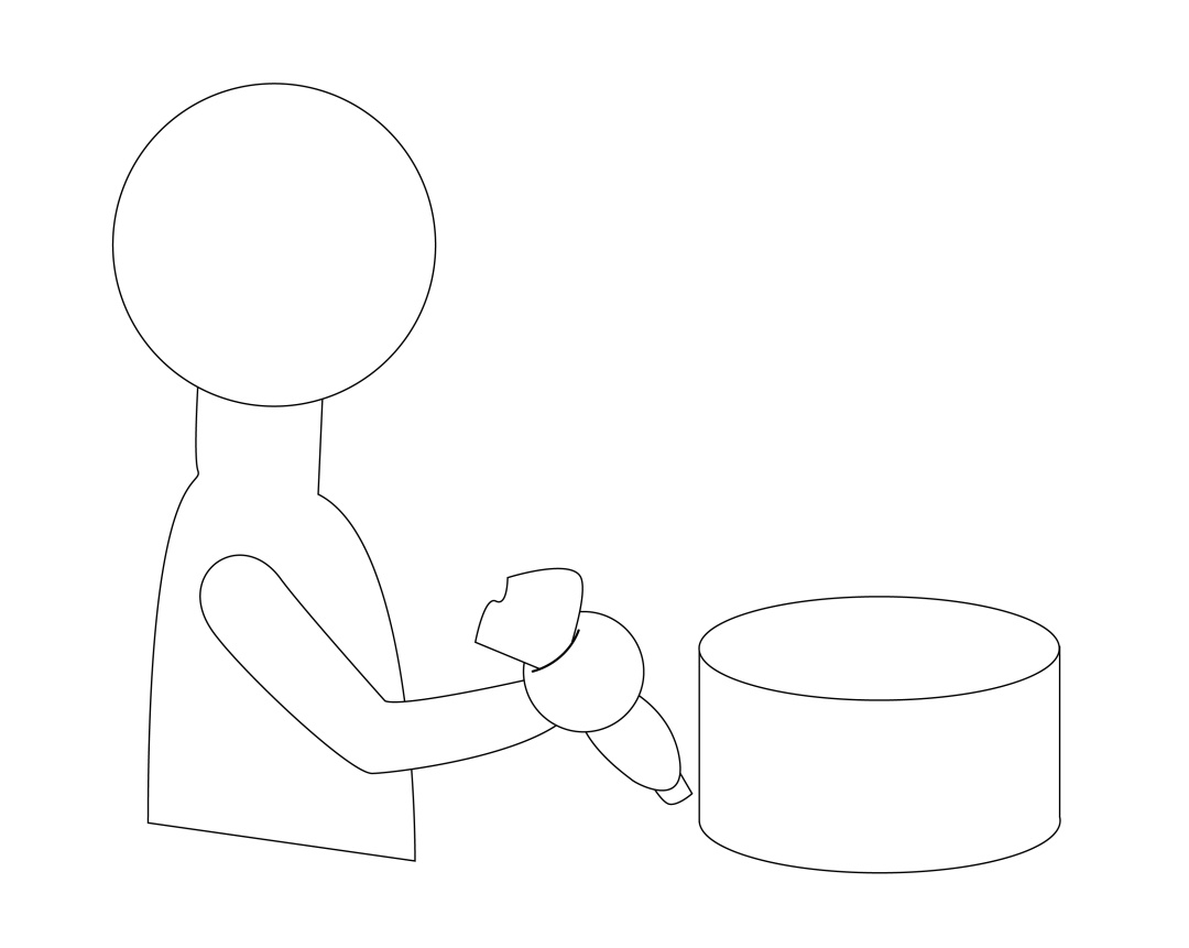 动物奶油裱花基础知识和手法,巧克力蛋糕裱花基础手法