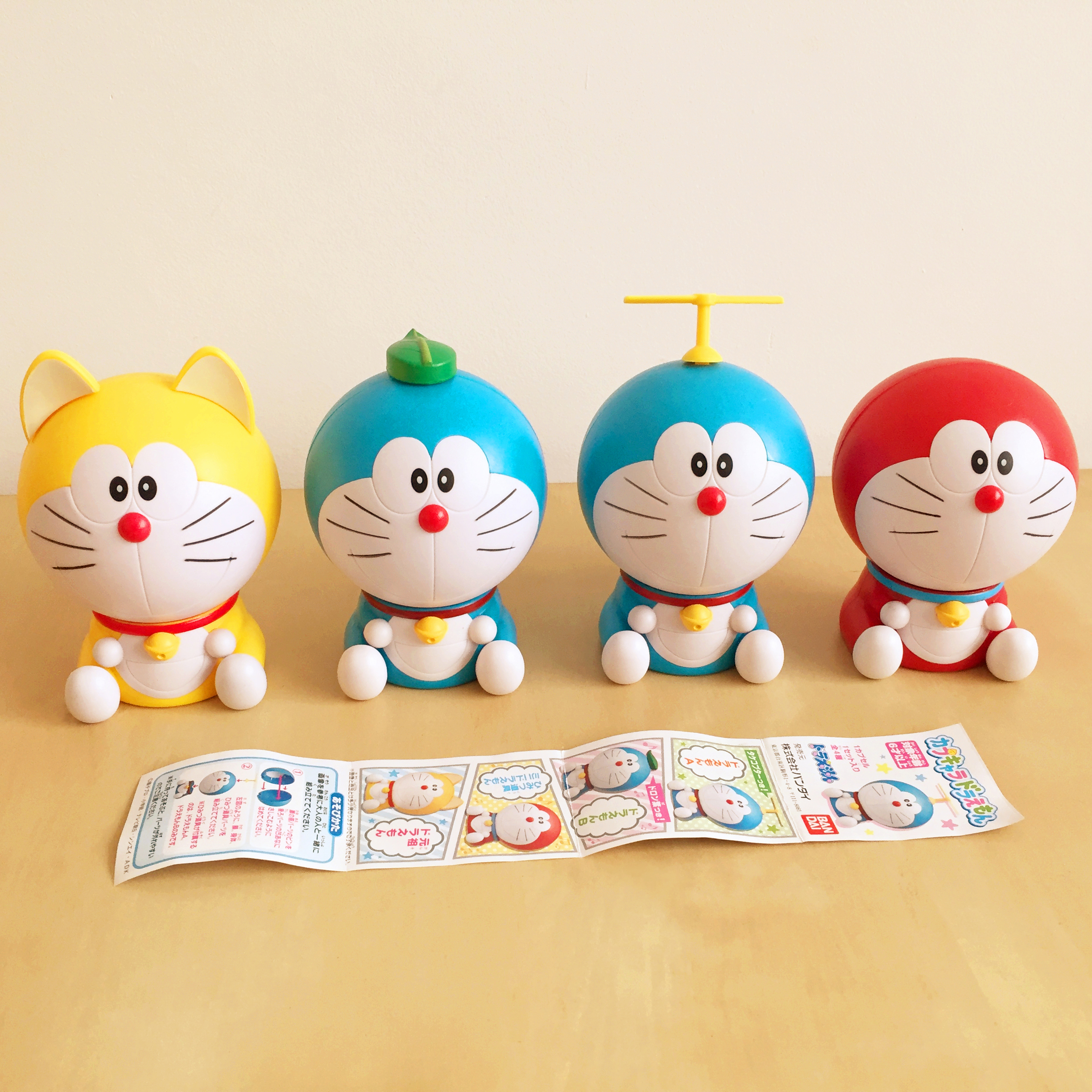 万代哆啦a梦第二弹卡片,万代哆啦a梦拼装模型