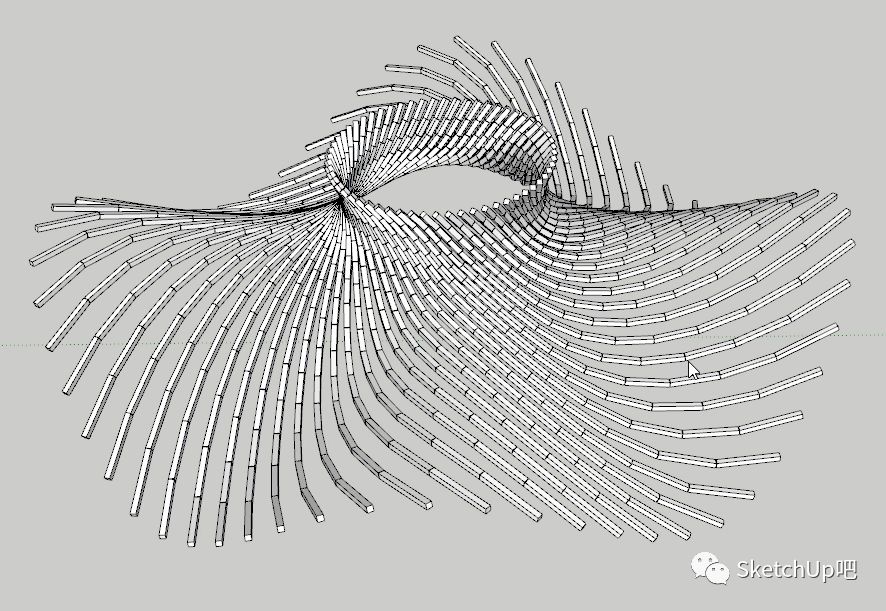想用su做原神里的地形怎么弄,su建好的异形曲面怎么做门