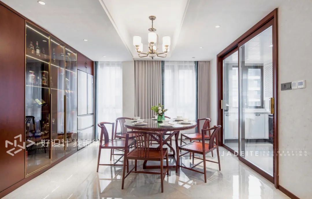 锦华新中式装修案例,锦华装修现场