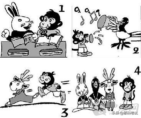 一二年级语文看图写话50篇含范文,看图写话必考一二年级范文和图