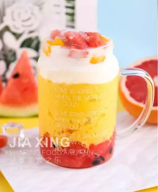 杨枝甘露雪糕做法,杨枝甘露饮品正宗做法