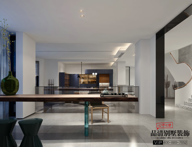 南通豪宅别墅装修实景,南通万濠山庄法式装修别墅