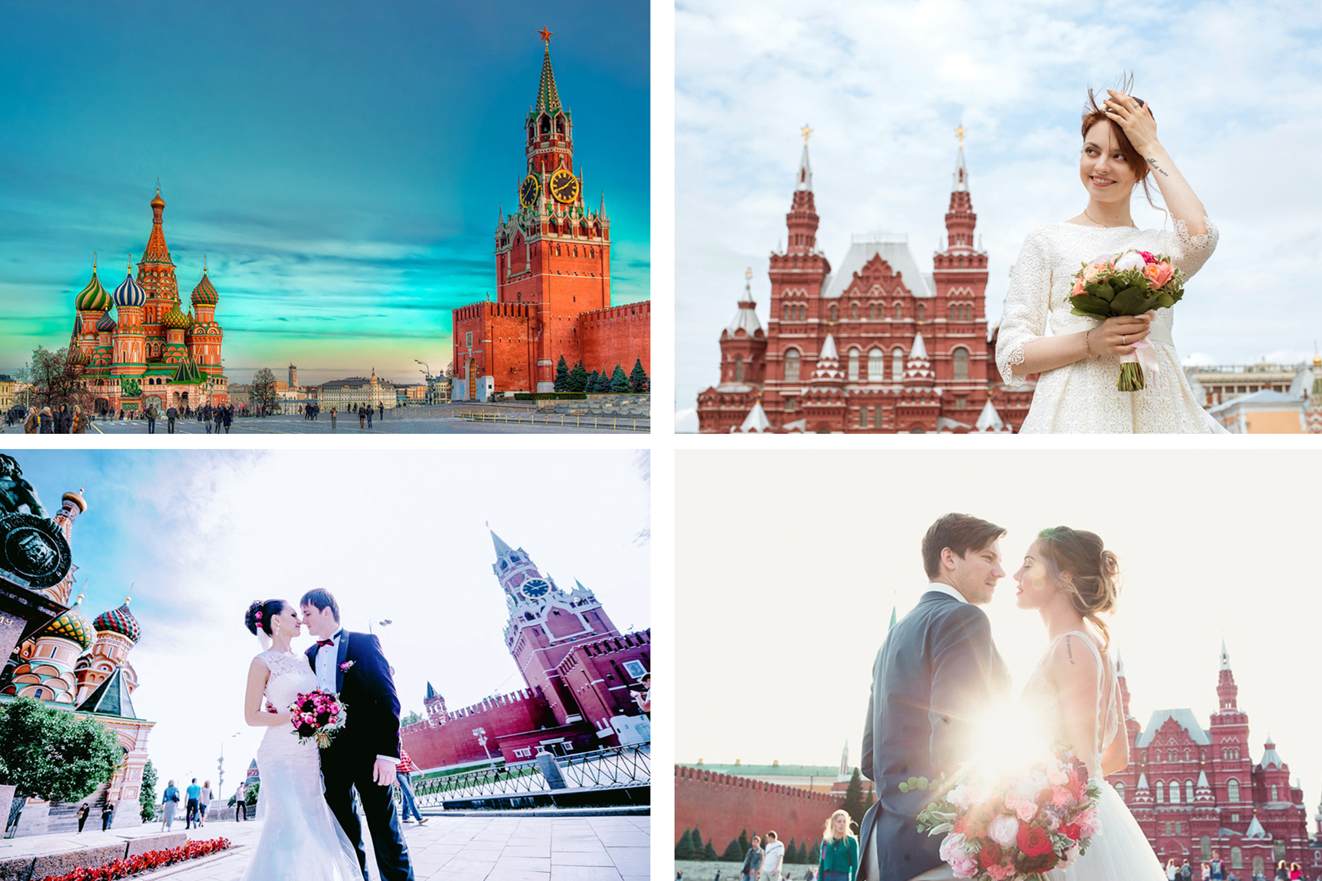 婚纱照拍摄圣地大盘点（莫斯科篇）