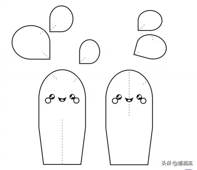 可以贴在墙上用卡纸做的大仙人掌,手工卡纸仙人掌盆栽幼儿园