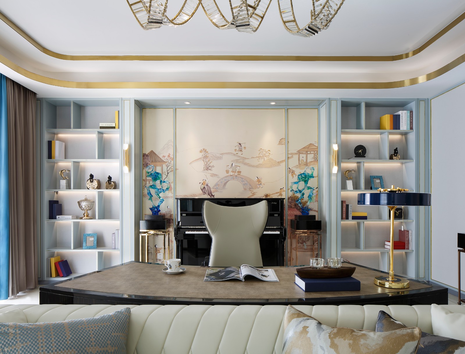 450平轻奢大宅彰显品位生活,360平轻奢大宅