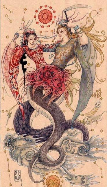 中国古代三皇五帝的时间顺序,中国古代神话五方天帝是哪五位