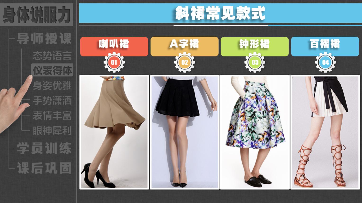 套裙选择,女士如何挑选裙子