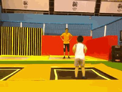 弥生异梦蹦床,合肥室内大型网红蹦床公园