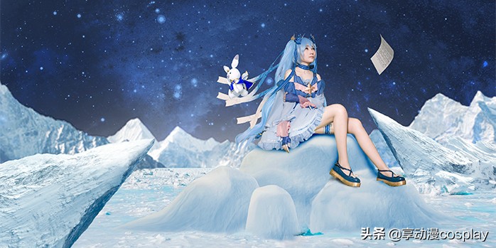 初音未来cosplay衣服套装,初音未来cosplay图