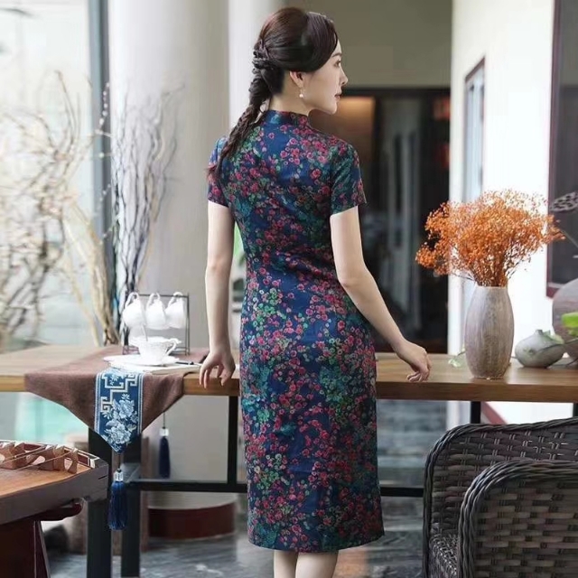 喜欢旗袍所拥有的东方韵味,喜欢香云纱的人都是哪的