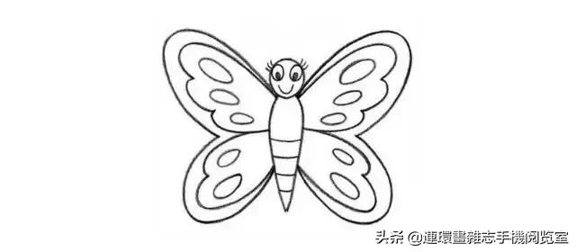 可爱的小昆虫简笔画,我认识的昆虫简笔画