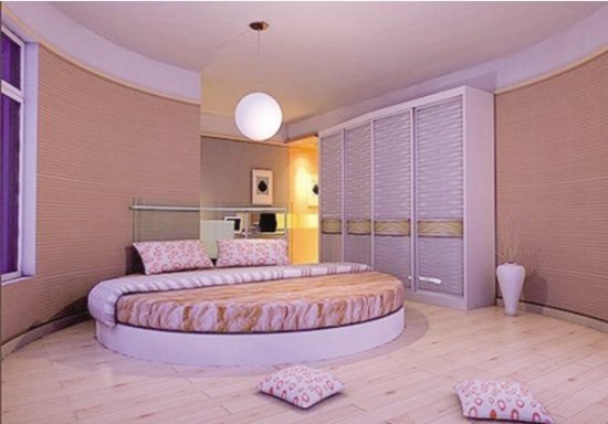 卧室装修有圆床吗,装修圆床