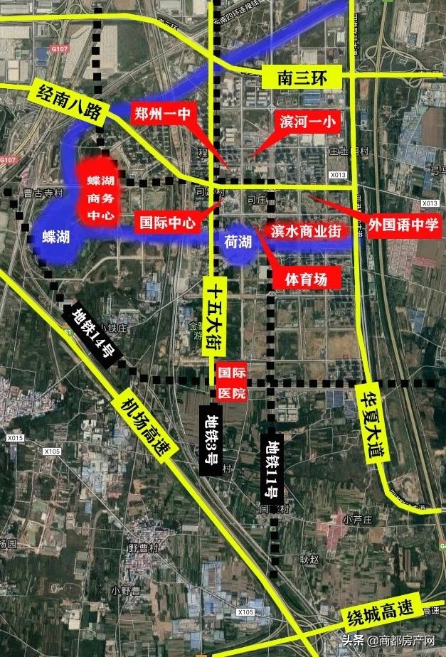 三年后郑州滨河国际新城房价如何,郑州市滨河国际新城有发展前途吗