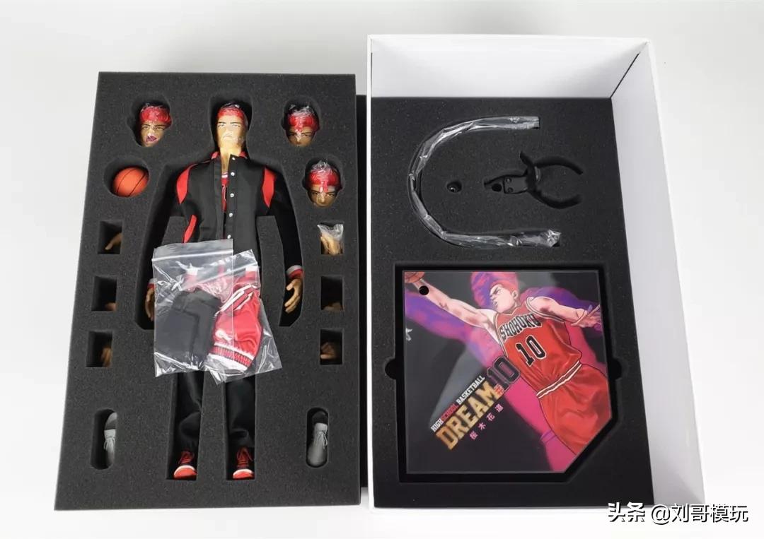 樱木花道流川枫6寸可动人偶,流川枫可动人偶动漫模型