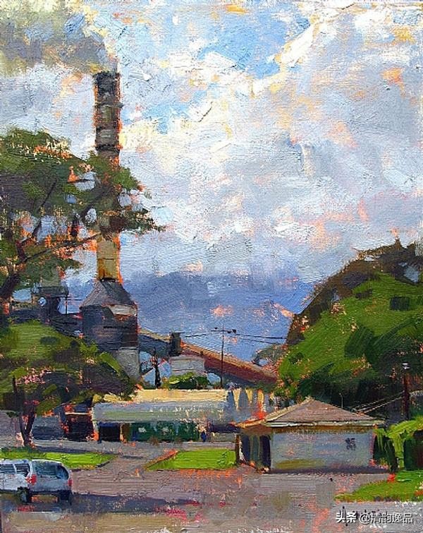 美国艺术家乔biwler油画作品赏析,丽莎印象派油画欣赏