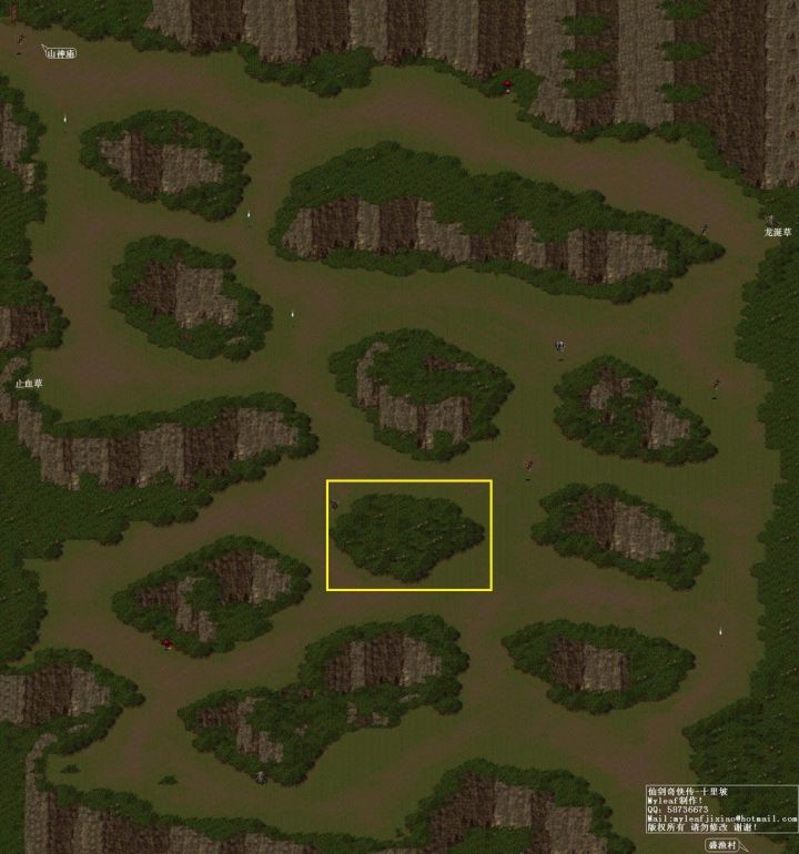 仙剑奇侠传dos版和98柔情版的区别,仙剑奇侠传dos版桃源村地图