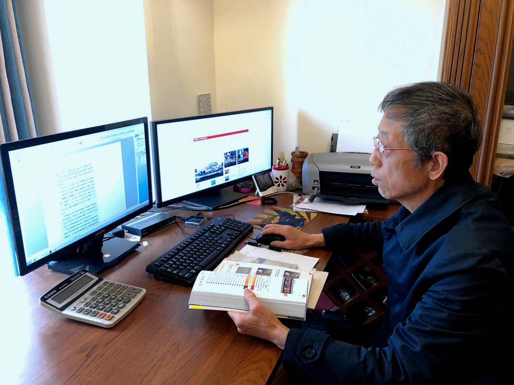 访南充民俗文史研究者朱兴弟