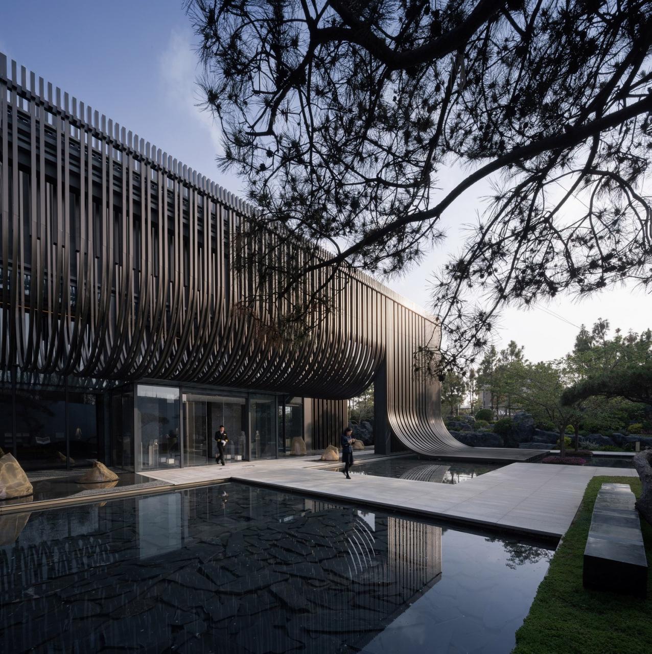 美的禹洲大河实景,扬州美的禹洲大河艺术馆