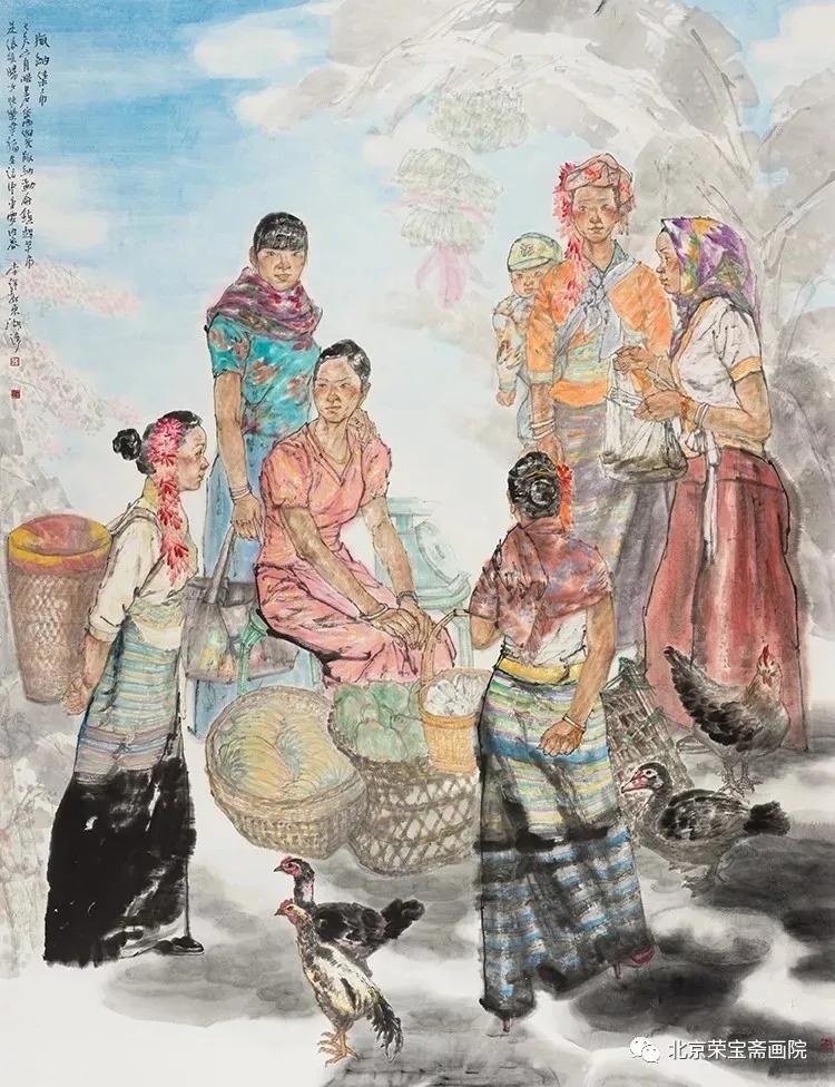 李洋油画人物,李洋中国画