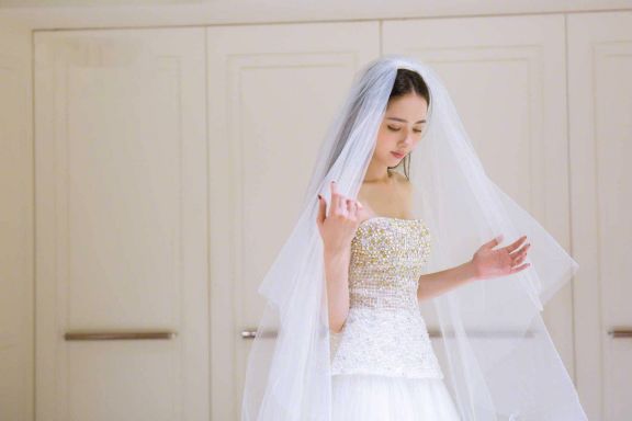 郭碧婷婚纱照什么工作室拍的,女儿们的恋爱郭碧婷向佐婚纱照