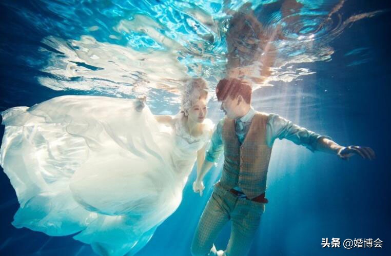不会游泳能拍水下婚纱照么,拍水下婚纱照真的在水里拍吗
