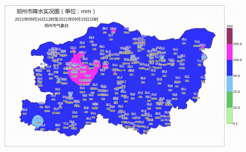 郑州暴雨1小时降水量,郑州降水多少毫米