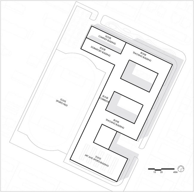 天津泰达一中——神奇的“麻花辫”
