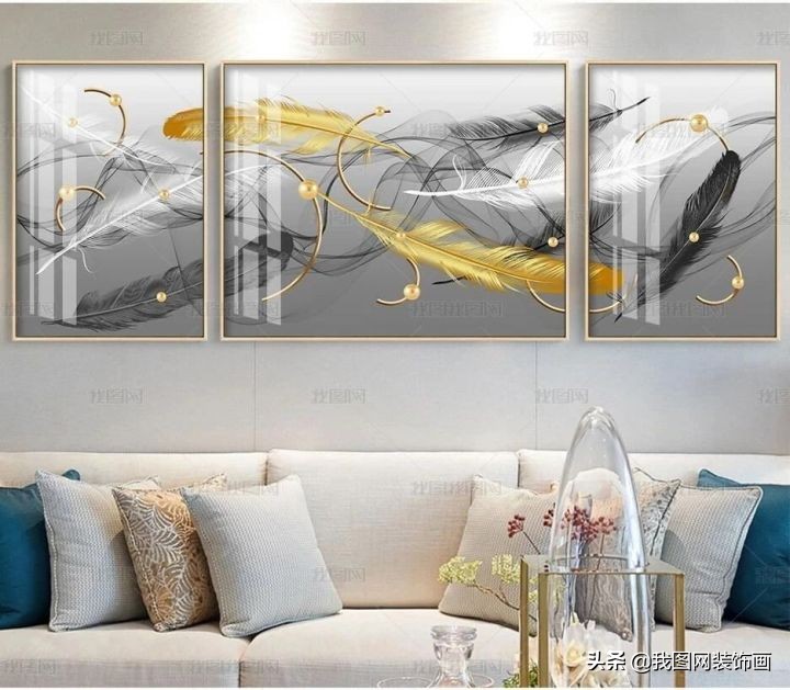 客厅装饰画有哪些选购禁忌,简约风格客厅装饰画