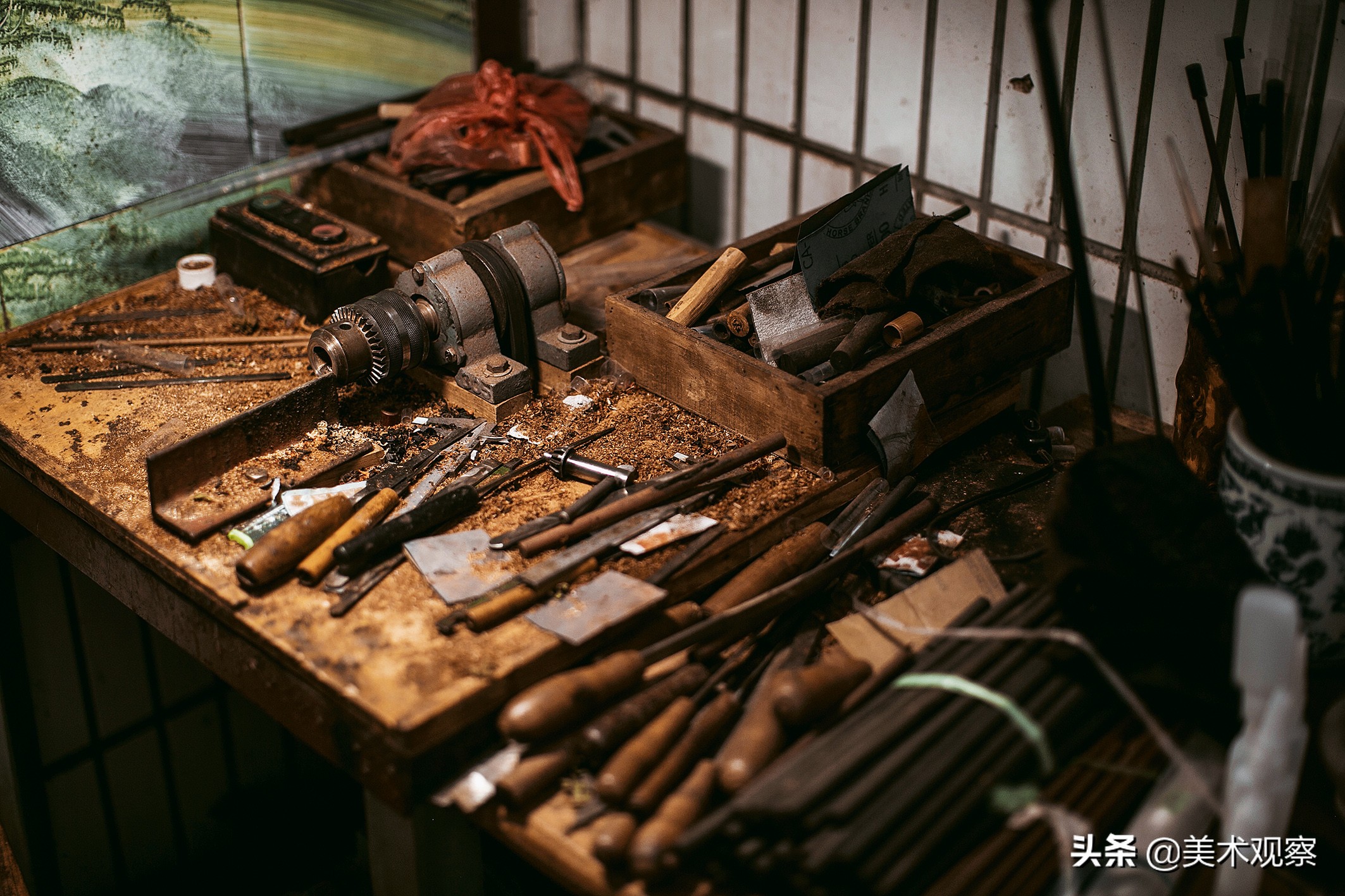 毛笔的制作工序有多少道图解,简单了解了一下毛笔的制作过程