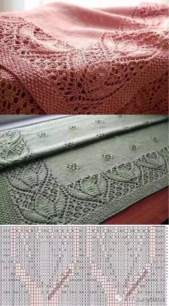 几款漂亮的棒针花样值得收藏,各种简单实用的棒针花样集锦