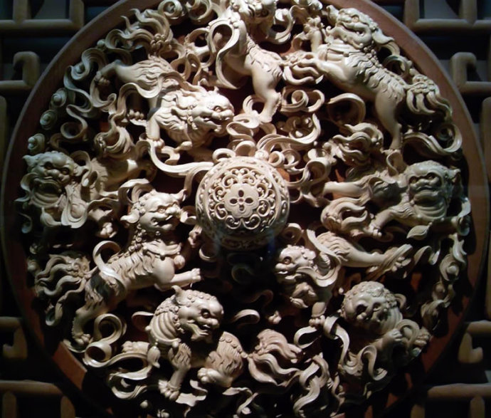 中国四大木雕精品欣赏：东阳木雕