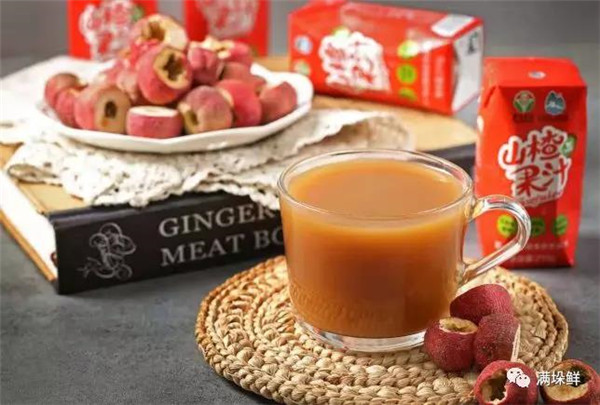 酸酸甜甜的山里山楂汁,密云农场山楂