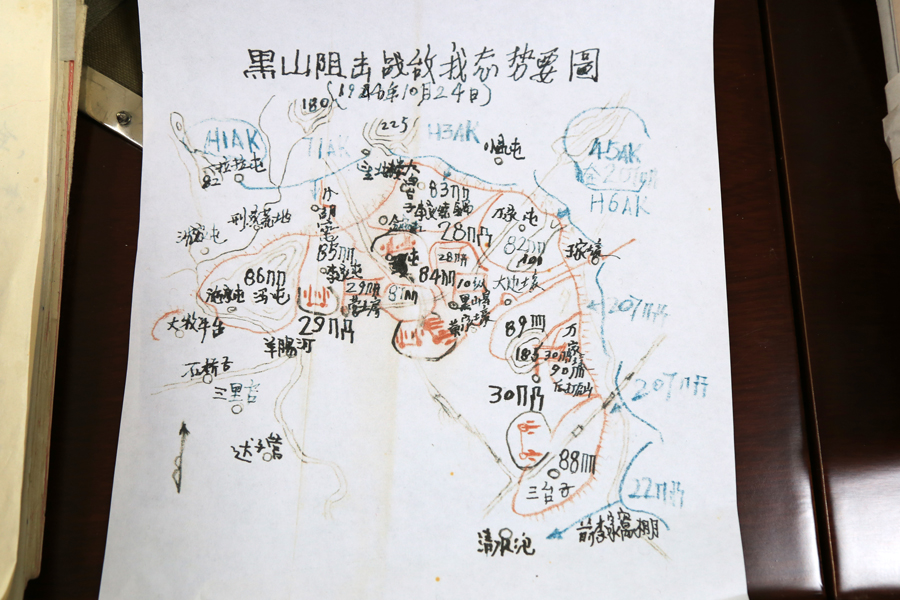 中国人民捐赠抗日博物馆,中国人民解放军博物馆展品