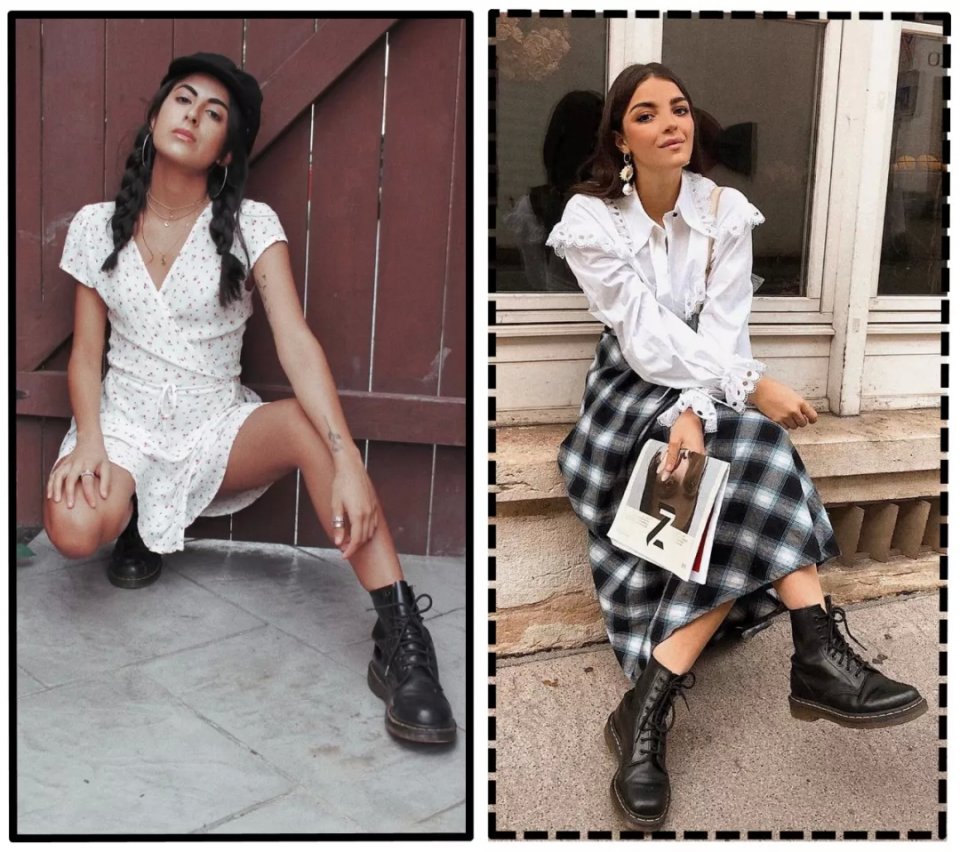 欧阳娜娜最喜欢的马丁靴,欧阳娜娜马丁靴