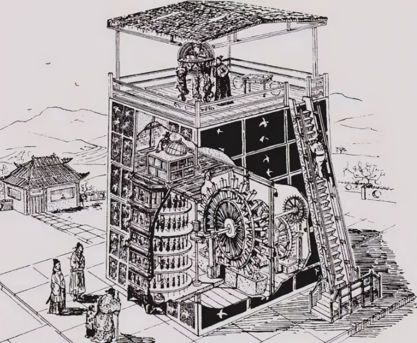 日晷怎么利用太阳照射的影子计时,阴雨天日晷