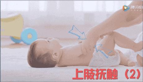 6个月婴儿抚触操全身完整版,新生儿排气操0-3个月新生儿抚触操