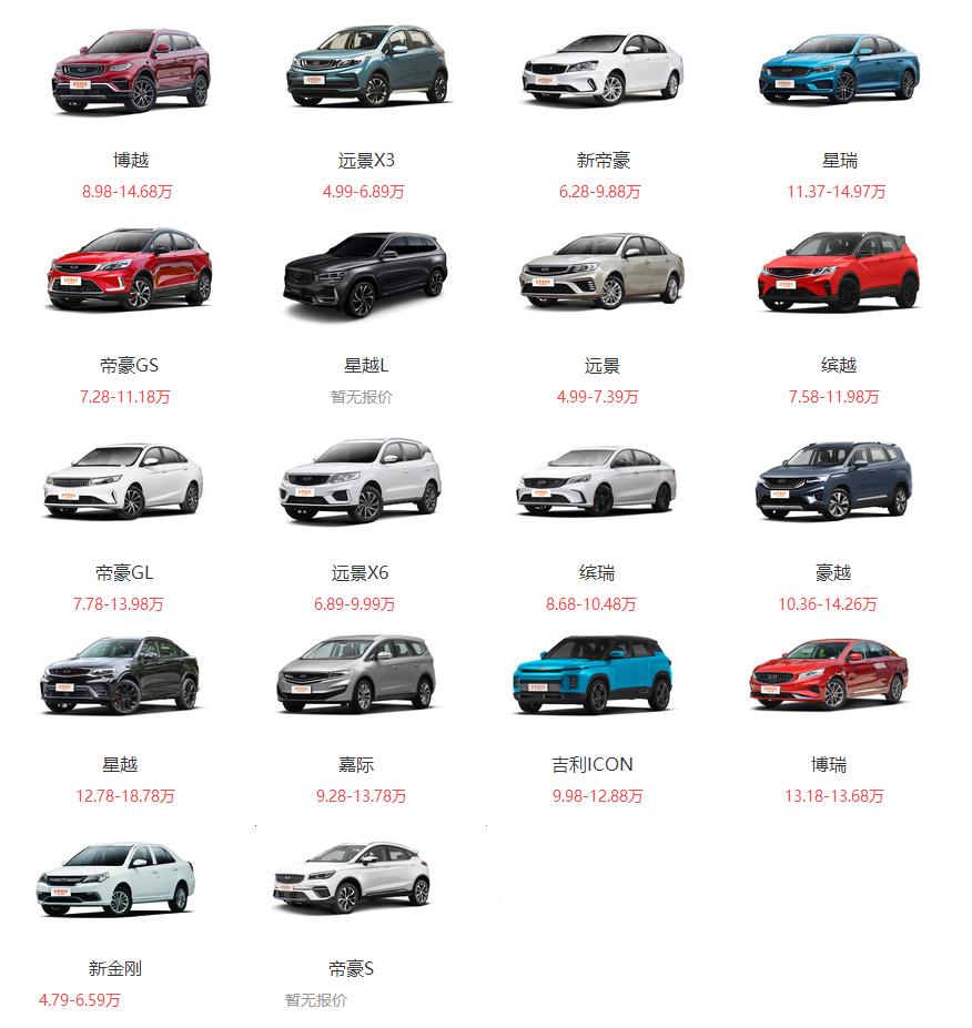 吉利真的是国产车的扛把子吗,吉利相对于其他车企有什么优势