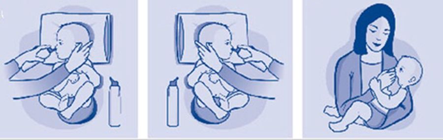 冬天洗完澡给宝宝擦什么好,几个月的孩子可以用洗鼻水