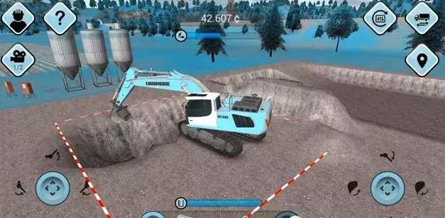 挖掘机甩土教程,挖掘机找平甩土