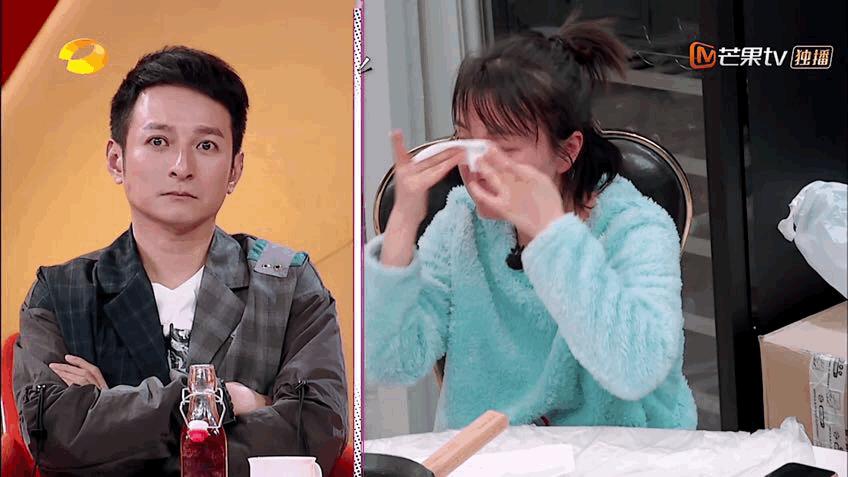 吴昕说自己一哭就上热搜,吴昕回应自己的热搜体质