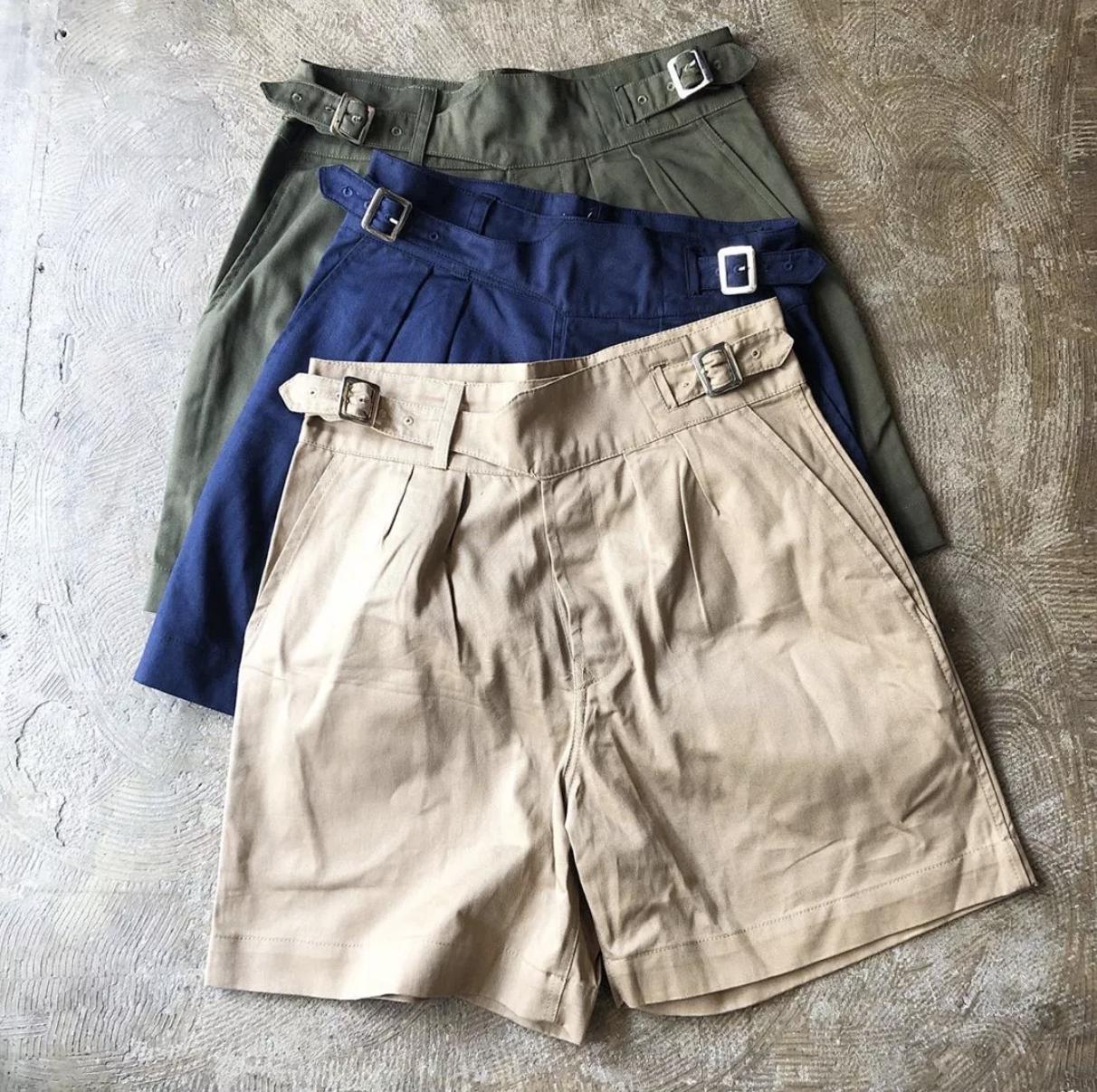 「军事文化对服饰的影响」之GURKHASHORTS（夏日短裤）