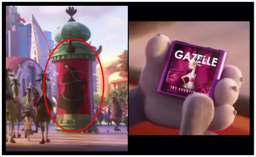 迪士尼彩蛋疯狂动物城,疯狂动物城的十大彩蛋