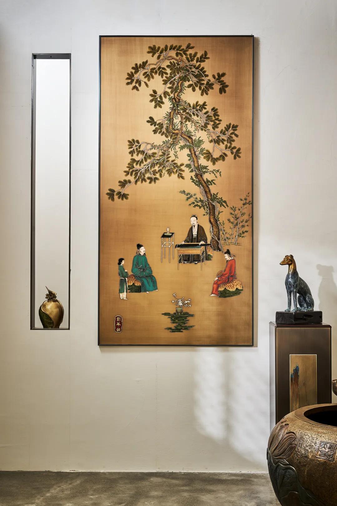 一生只画肖像画,一生只画一幅山水