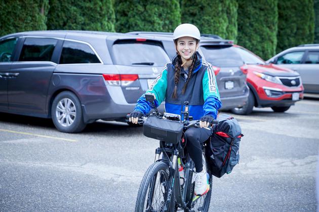 anglebaby录骑行节目,一共5天行程竟搭了4天车,导演都崩溃了