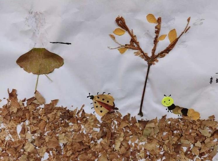 太有创意了!古城实小开展“秋•树叶”为主题的实践活动