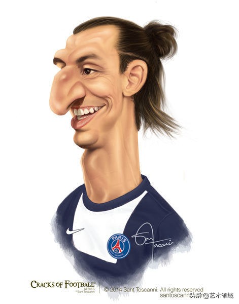 最新足球明星卡通漫画头像,足球明星卡通漫画头像